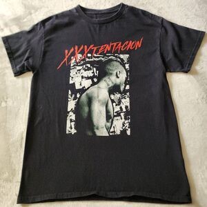 XXXTentacion Black Tshirt With Graphics Size Medium